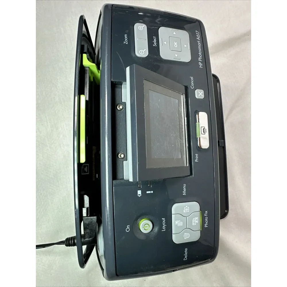 HP Photosmart A617 Digital Photo Inkjet‎ Printer Photography